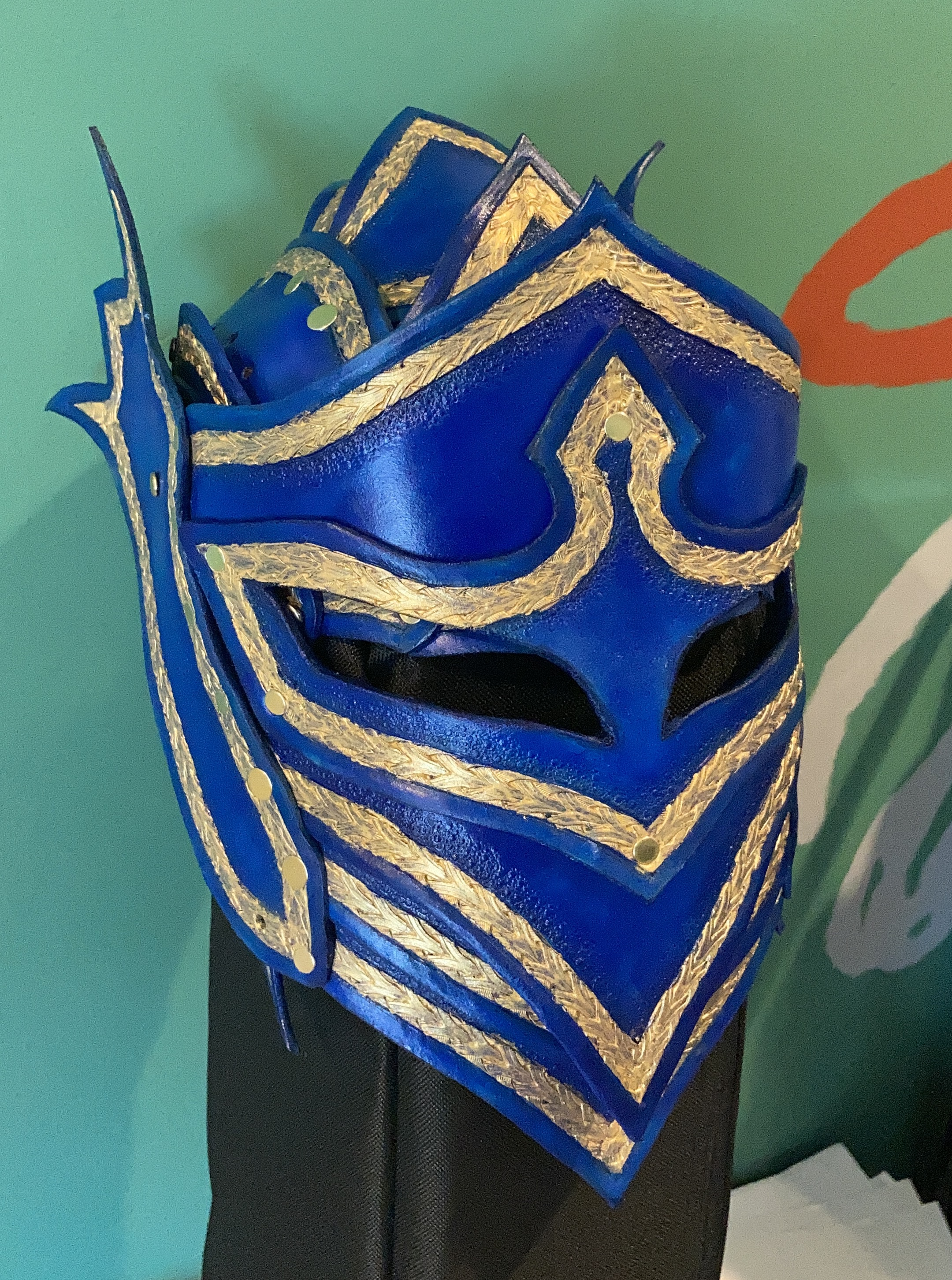 Completed Galdran armour components laid out