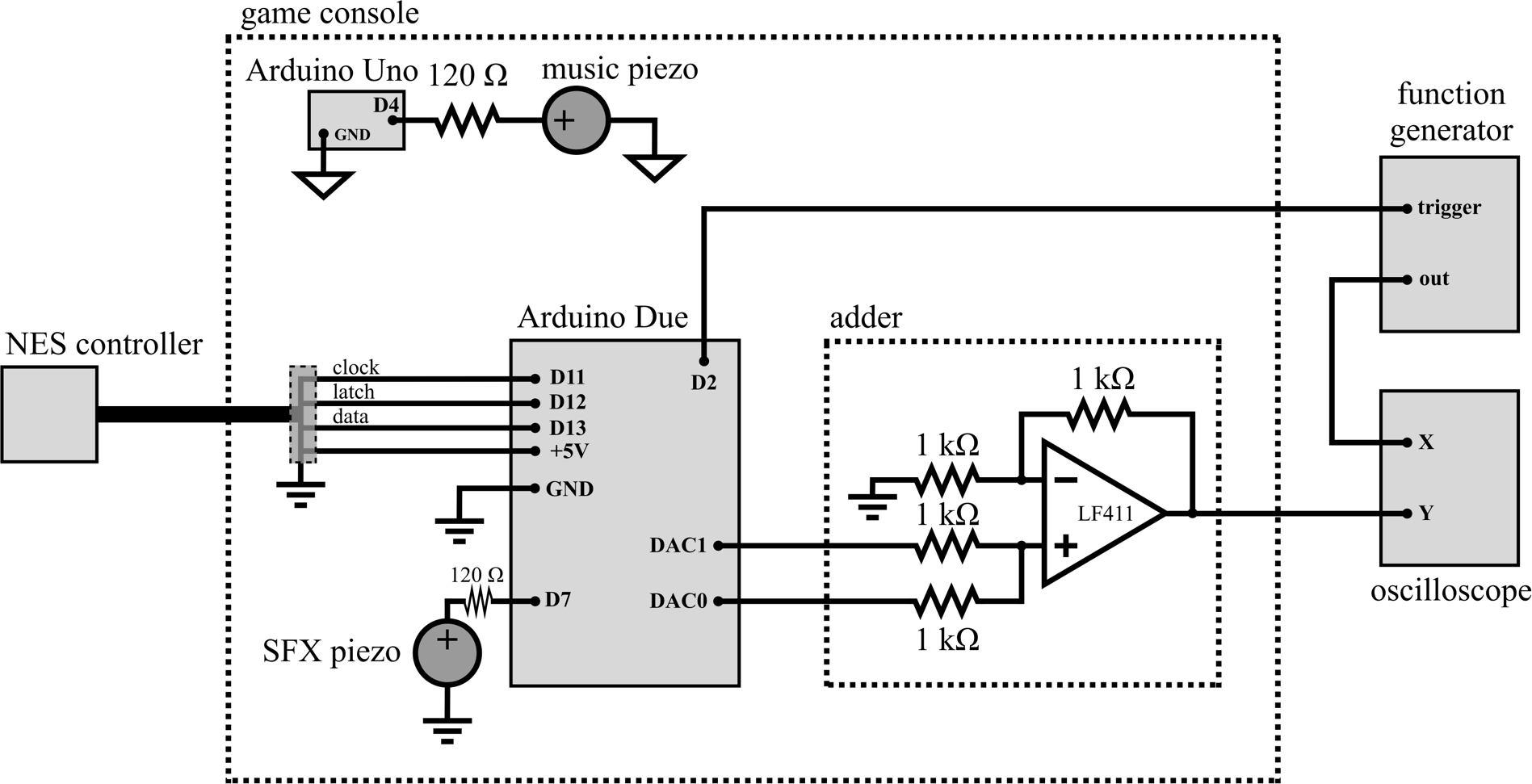 Complete circuit schematic