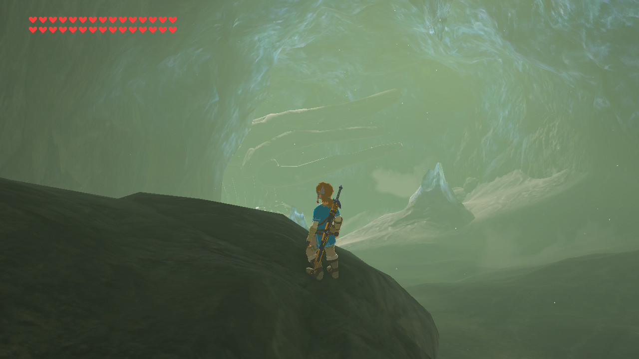 The 'Hebra Great Skeleton Cave' from The Legend of Zelda: Breath of the Wild.