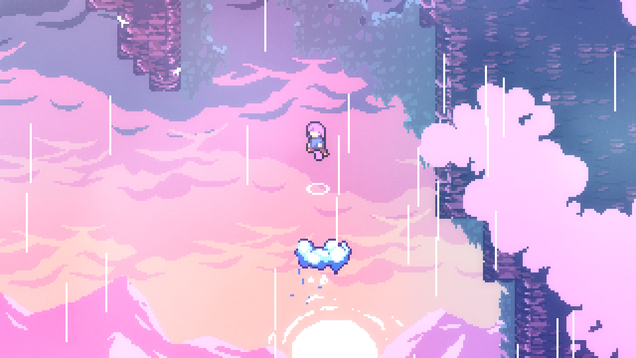 The level 'The Summit: 3000 M' from Celeste.