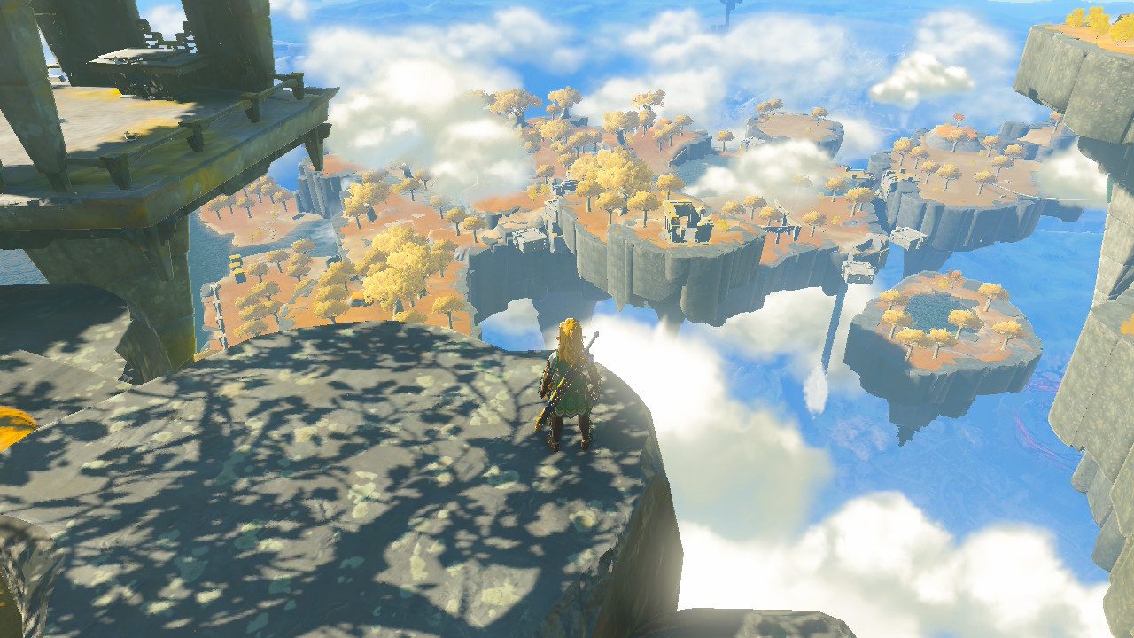'Great Sky Island' from The Legend of Zelda: Tears of the Kingdom.